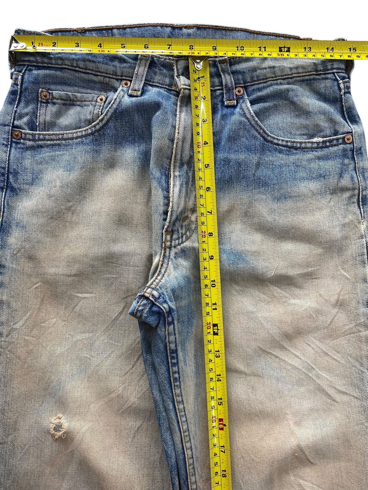 Levi's Levi’s Mud Wash Straight Leg Style Jeans Size US 30 / EU 46 - 6 Thumbnail