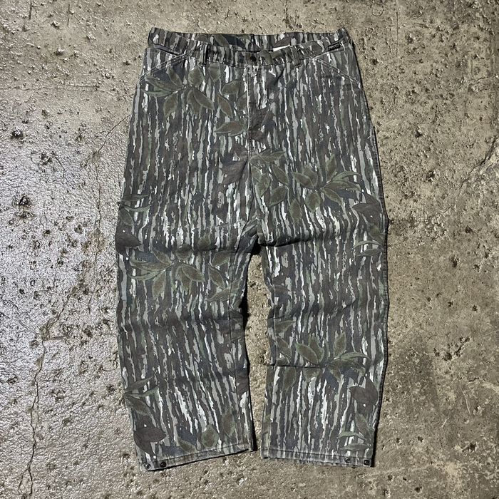 Vintage Crazy Y2K Camo Carhartt Style Insulated Camo Workwear Pants