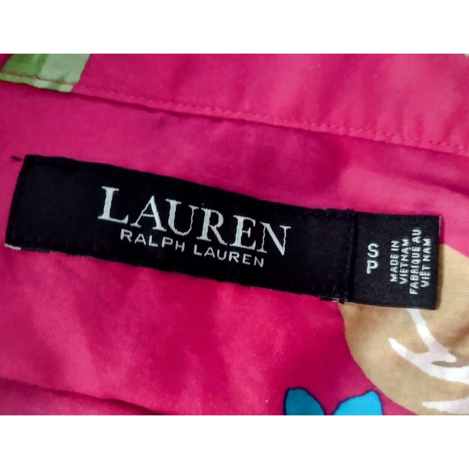 Lauren Ralph Lauren Lauren Ralph Lauren Black Label Floral Tunic Top Size S Peti Size S / US 4 / IT 40 - 6 Thumbnail