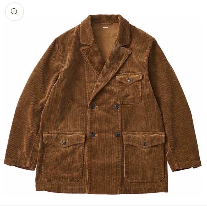 Porter Classic Porter Classic Corduroy Double-Breasted Jacket Size US M / EU 48-50 / 2 - 1 Thumbnail