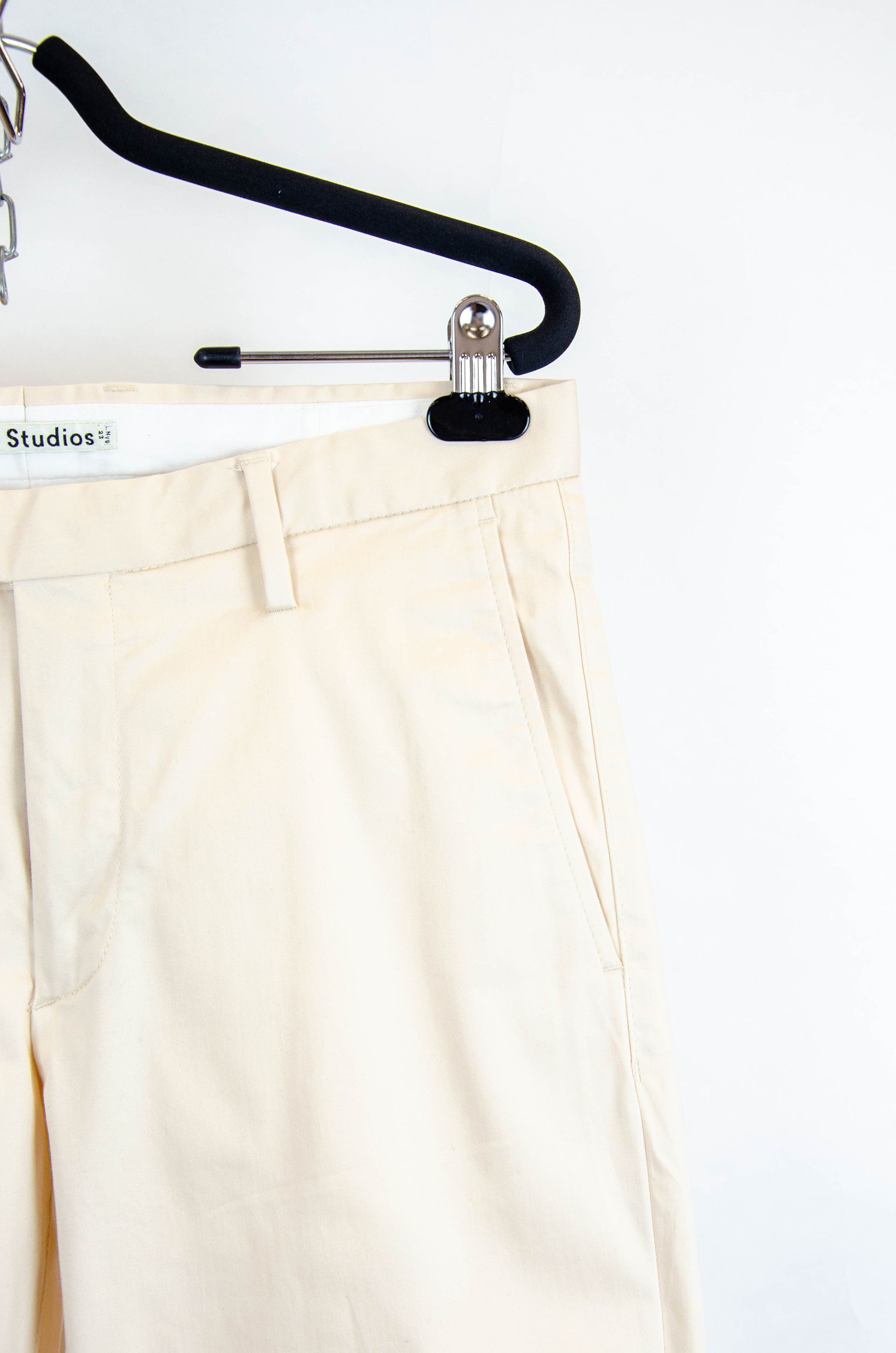 Acne Studios Acne Studios Max Satin Trousers – Size 48 Size US 32 / EU 48 - 3 Thumbnail