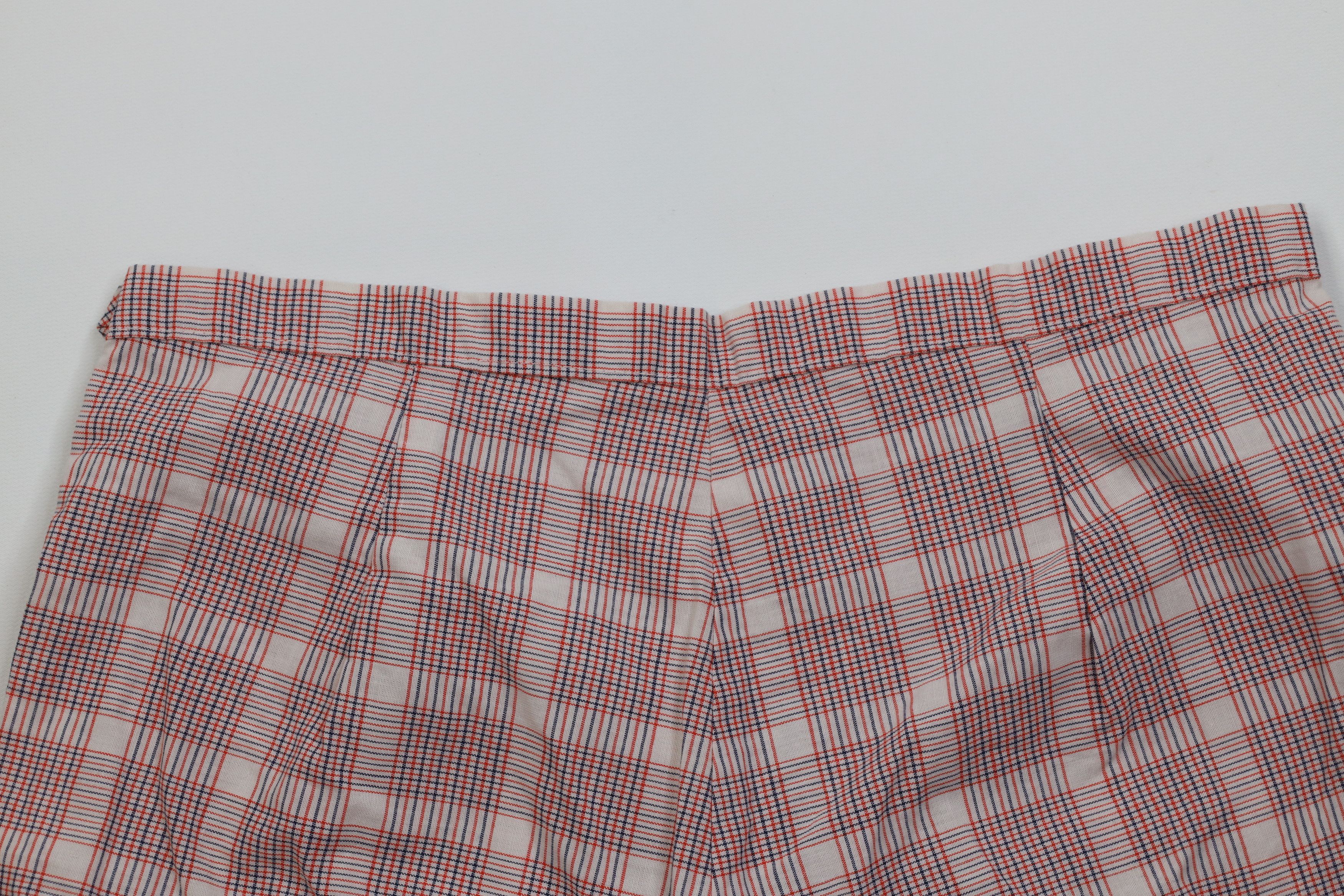 Vintage Vintage 50s Streetwear Lightweight Chino Shorts Red USA Size 30" / US 8 / IT 44 - 9 Thumbnail