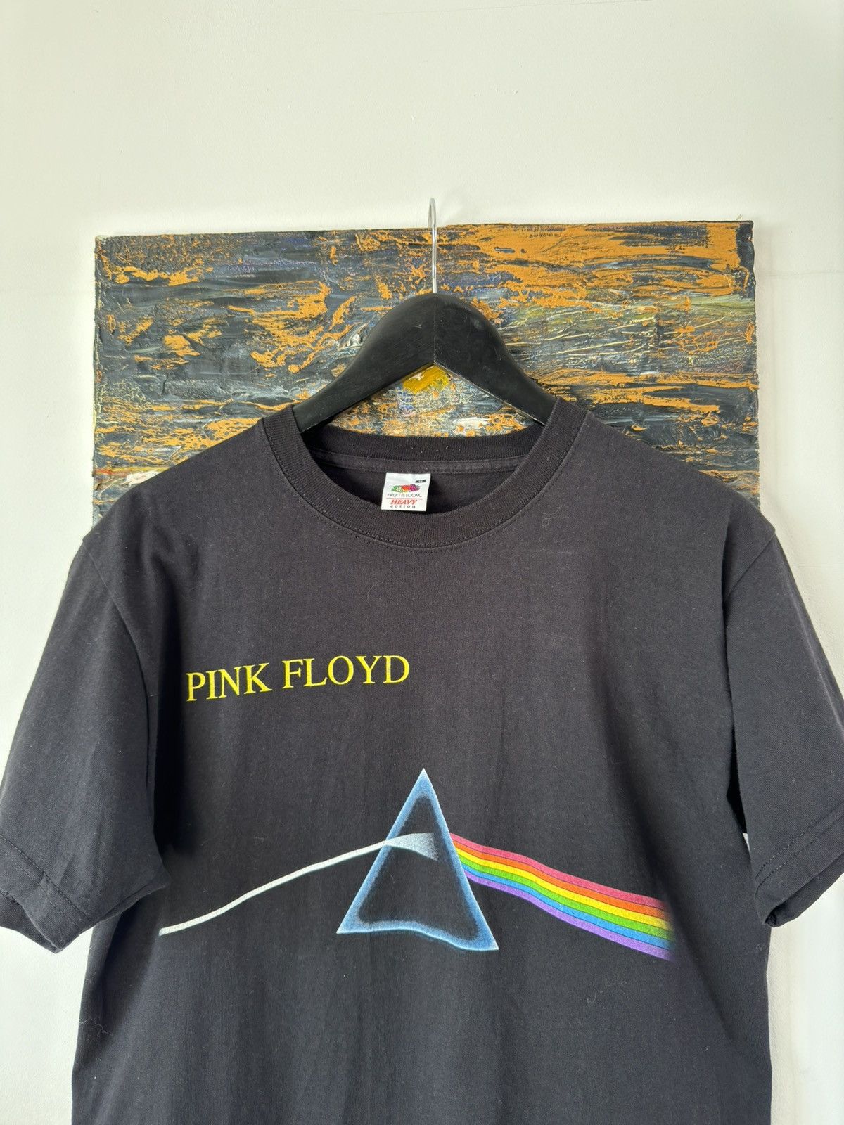 Band Tees × Pink Floyd × Vintage Vintage 2000s Pink Floyd The Dark Side Of The Moon Tee Size US M / EU 48-50 / 2 - 2 Thumbnail