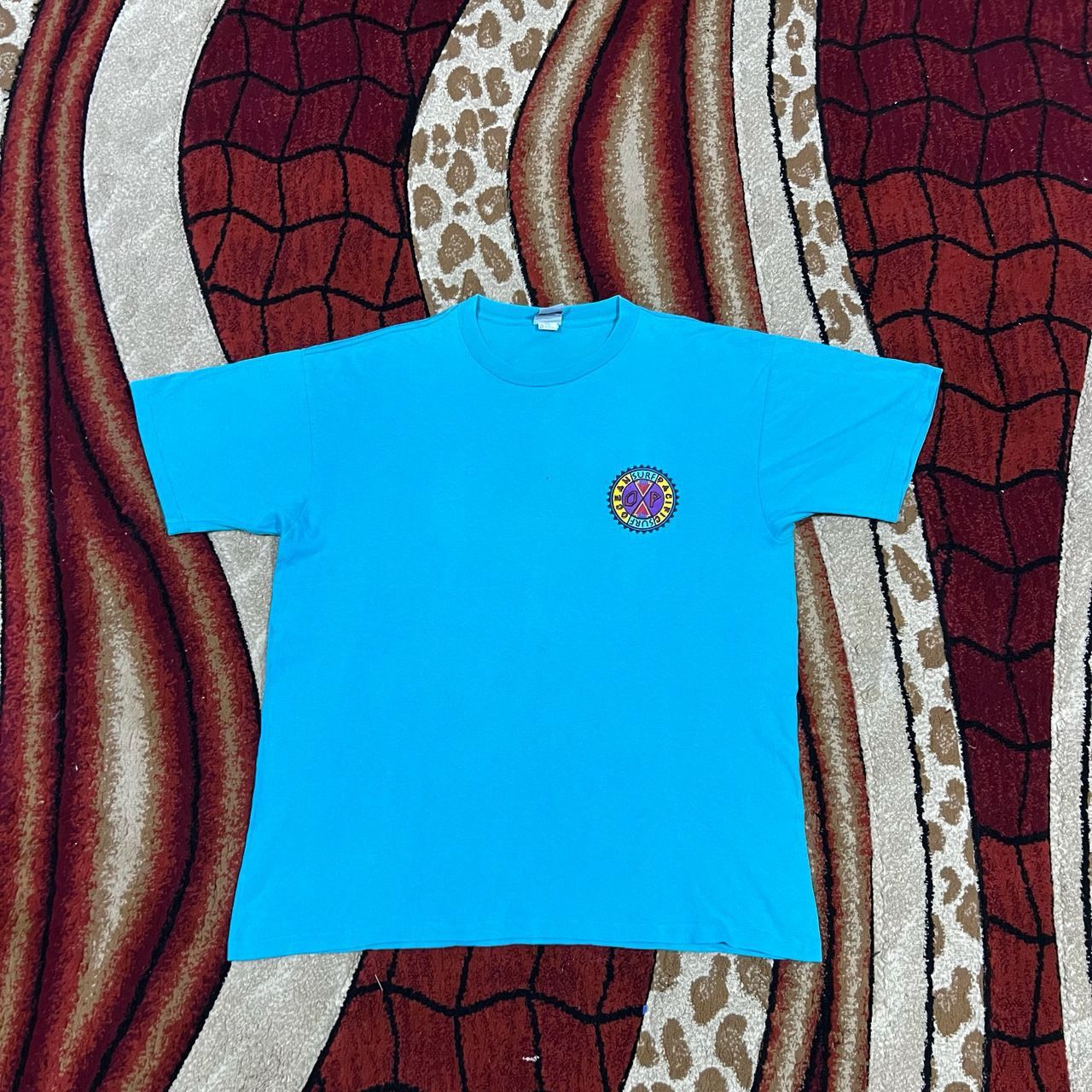 Ocean Pacific Vintage Thrashed Faded Ocean Pacific Surfing T Shirt Size US XL / EU 56 / 4 - 3 Thumbnail
