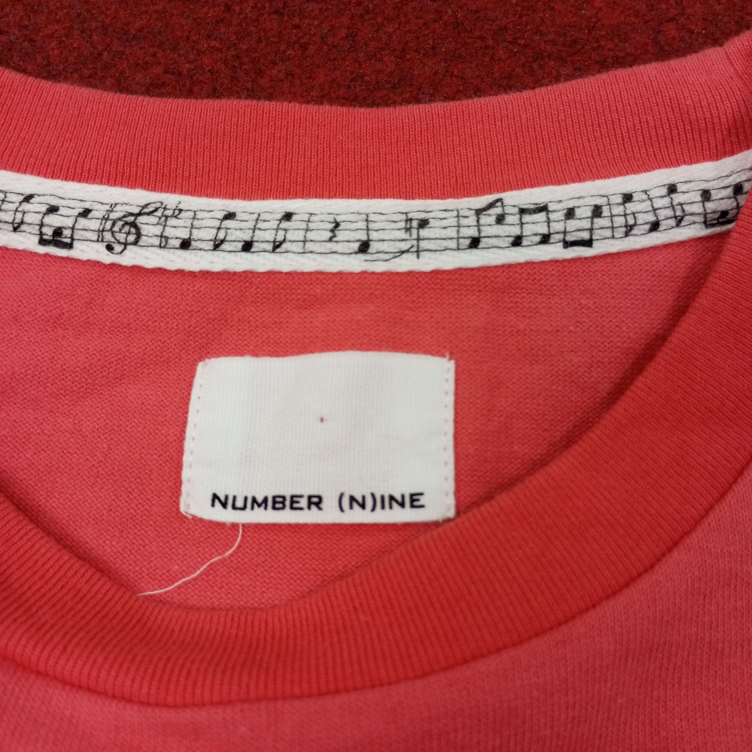 Number (N)ine Vintage Number Nine Japanese Brand Custom Tshirt c239n2 Size US L / EU 52-54 / 3 - 4 Thumbnail