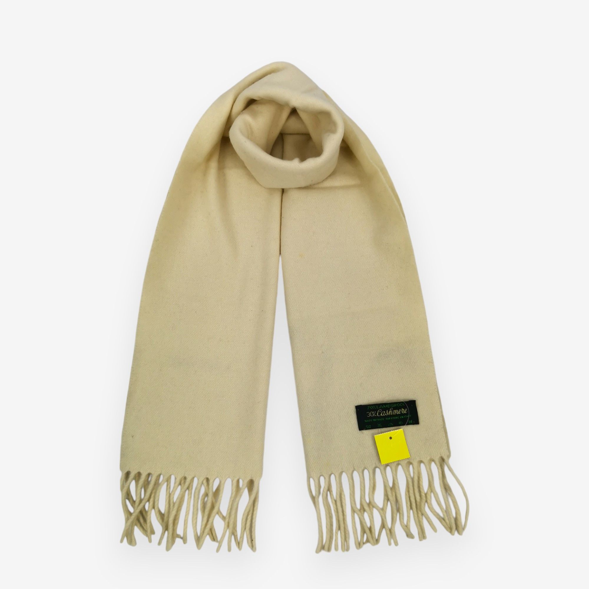 Vintage Lanvin Scarf Wool Cashmere Muffler Scarves