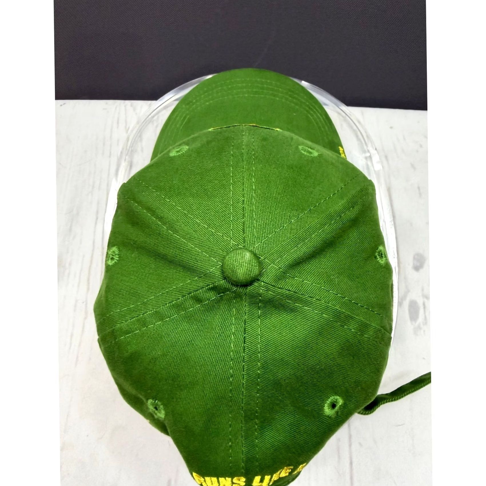 John Deere VINTAGE John Deere Baseball Cap Mens Green Owners Edition Adjustable OSFA Size ONE SIZE - 7 Thumbnail