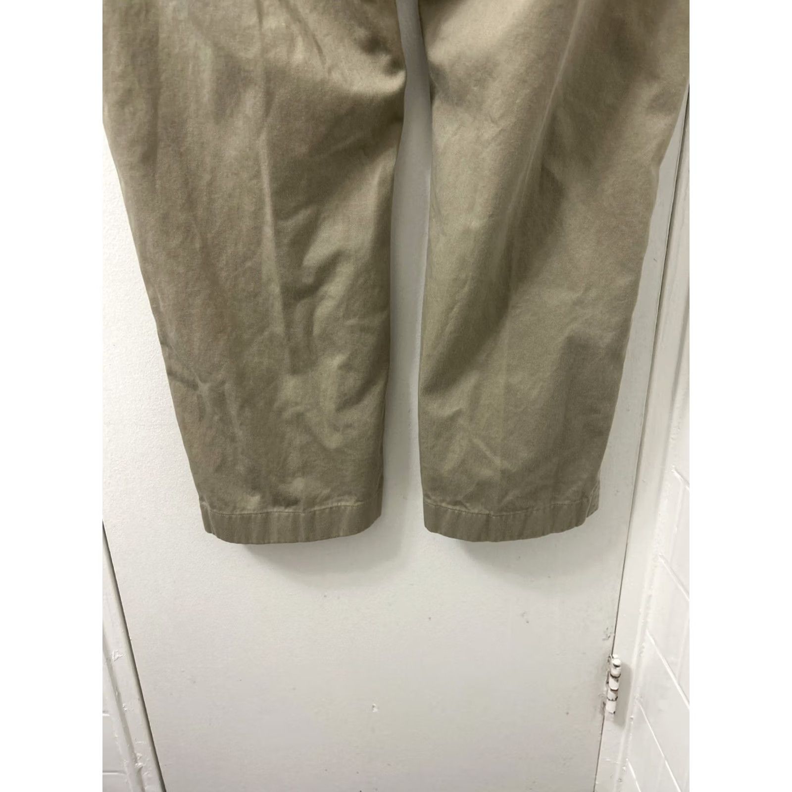 Polo Ralph Lauren Polo Ralph Lauren Chino Pants Mens 42x30 Brown Classic Fit Cotton Twill Chino Pants Stretch Flat Front Straight Leg Mens Long Regular Brown Size US XL / EU 56 / 4 - 7 Thumbnail