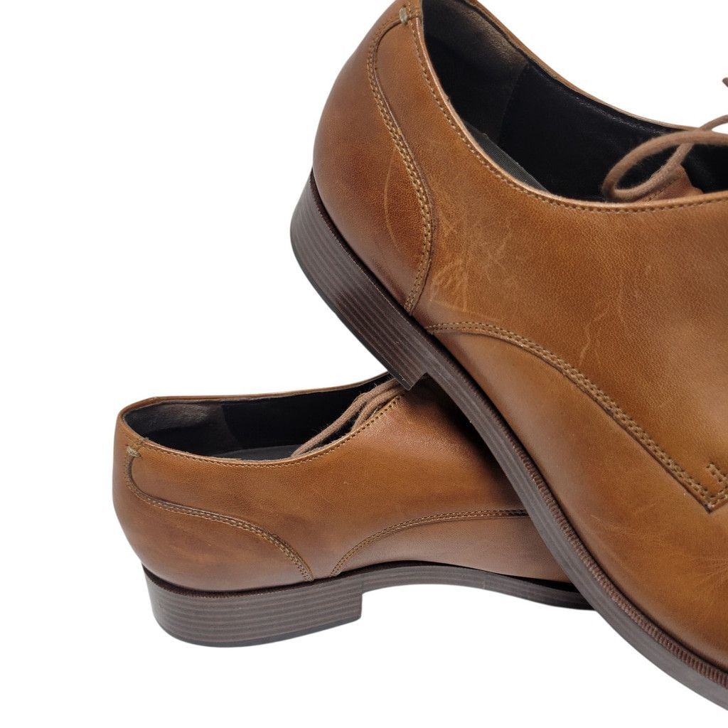 Cole Haan C24157 Grand OS Light Brown Leather Oxford Shoes Men’s Size 10.5M Cole Haan C24157 Grand OS Brown Leather Oxford Shoes 10.5M main image 3