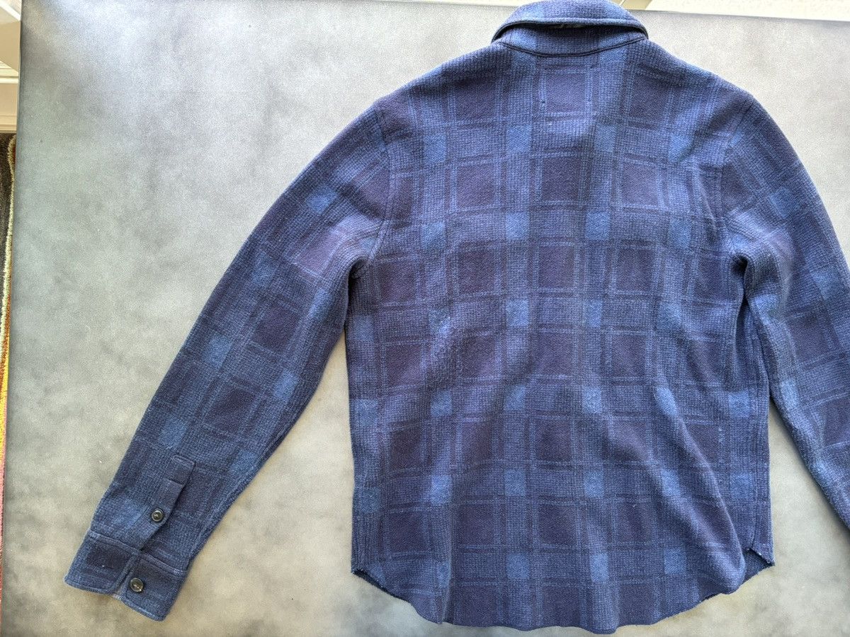 Lucky Brand Lucky Brand Shadow Plaid Flannel Shirt Button Up Checker Men Size US M / EU 48-50 / 2 - 6 Thumbnail