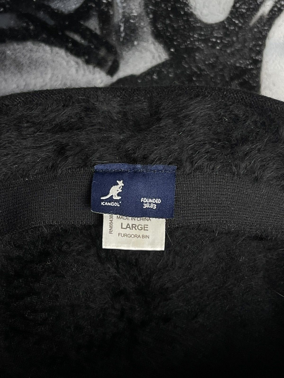 Kangol × Vintage Y2K Kangol Furgora Bik Bucket Hat Black Panama Men’s Size L Size ONE SIZE - 9 Thumbnail