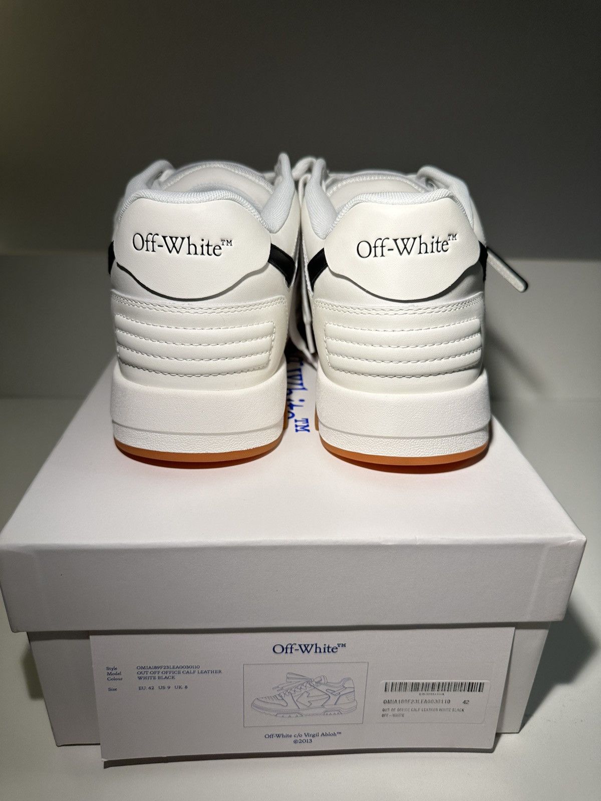 Off-White Off-White out off office gum Size US 9 / EU 42 - 5 Thumbnail