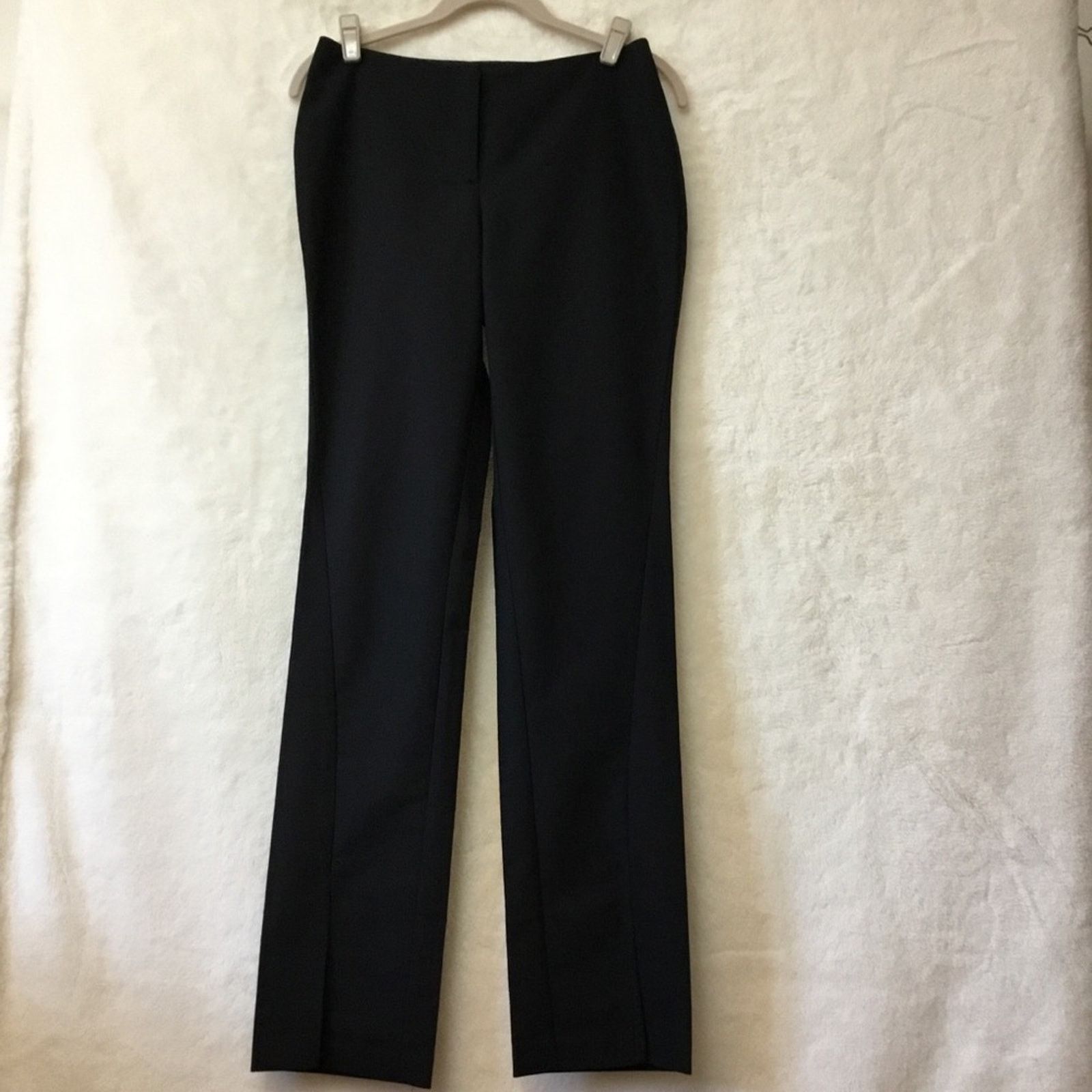 Other A.B.S. by Allen Schwartz Black Dress Pants with Split Hem Size 27" / US 4 / IT 40 - 2 Thumbnail