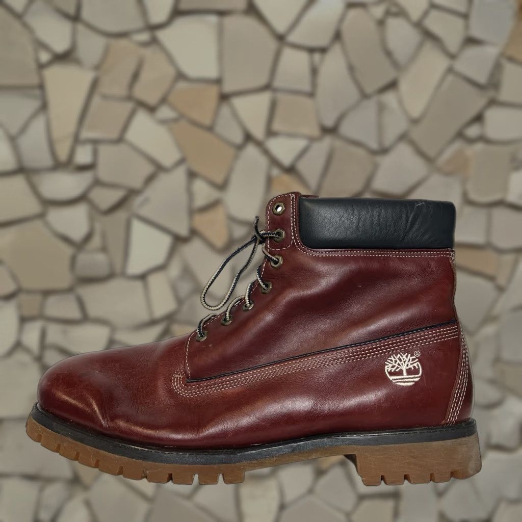 Timberland VINTAGE Timberland Boots Leather Made In USA Mens US Sz 15 M ...
