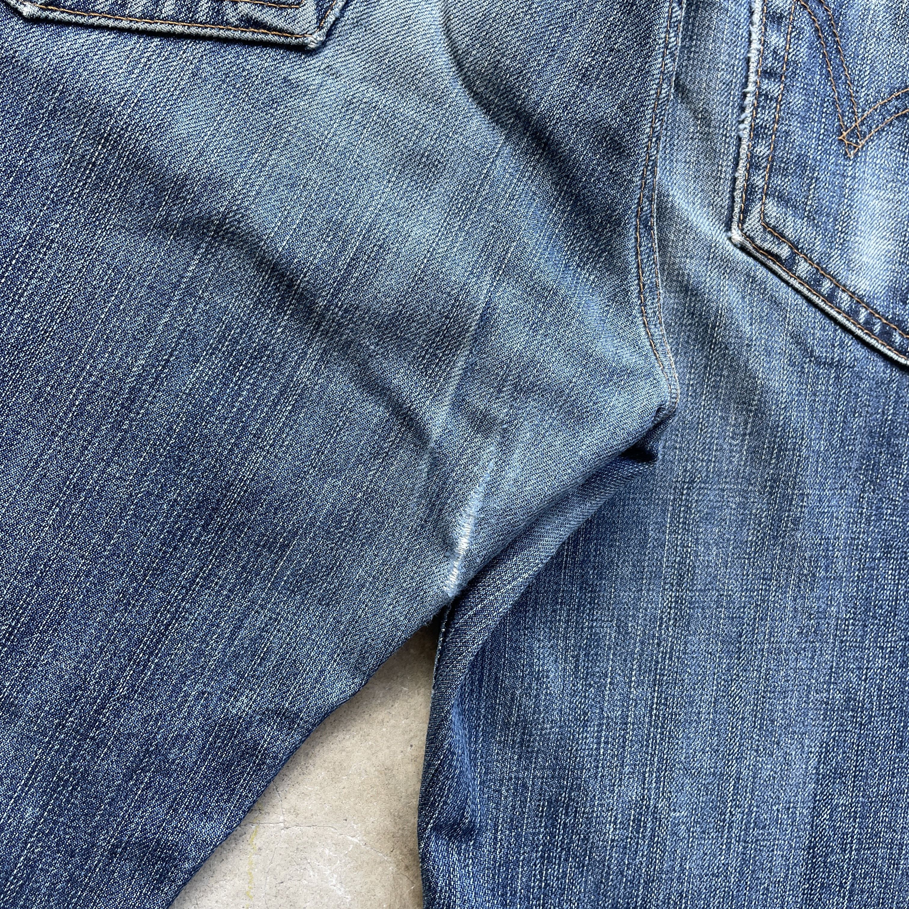 Edwin × Japanese Brand W35 VINTAGE EDWIN FADED JEANS BAGGY DENIM PANTS Size US 35 - 9 Thumbnail