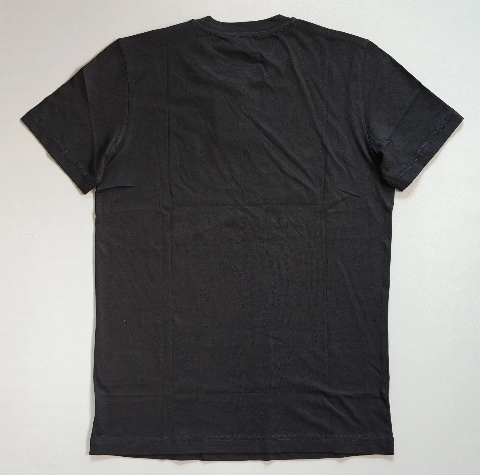 Diesel DIESEL Black Tshirt with Hardwear Denim Division print T4181 Size US M / EU 48-50 / 2 - 9 Thumbnail