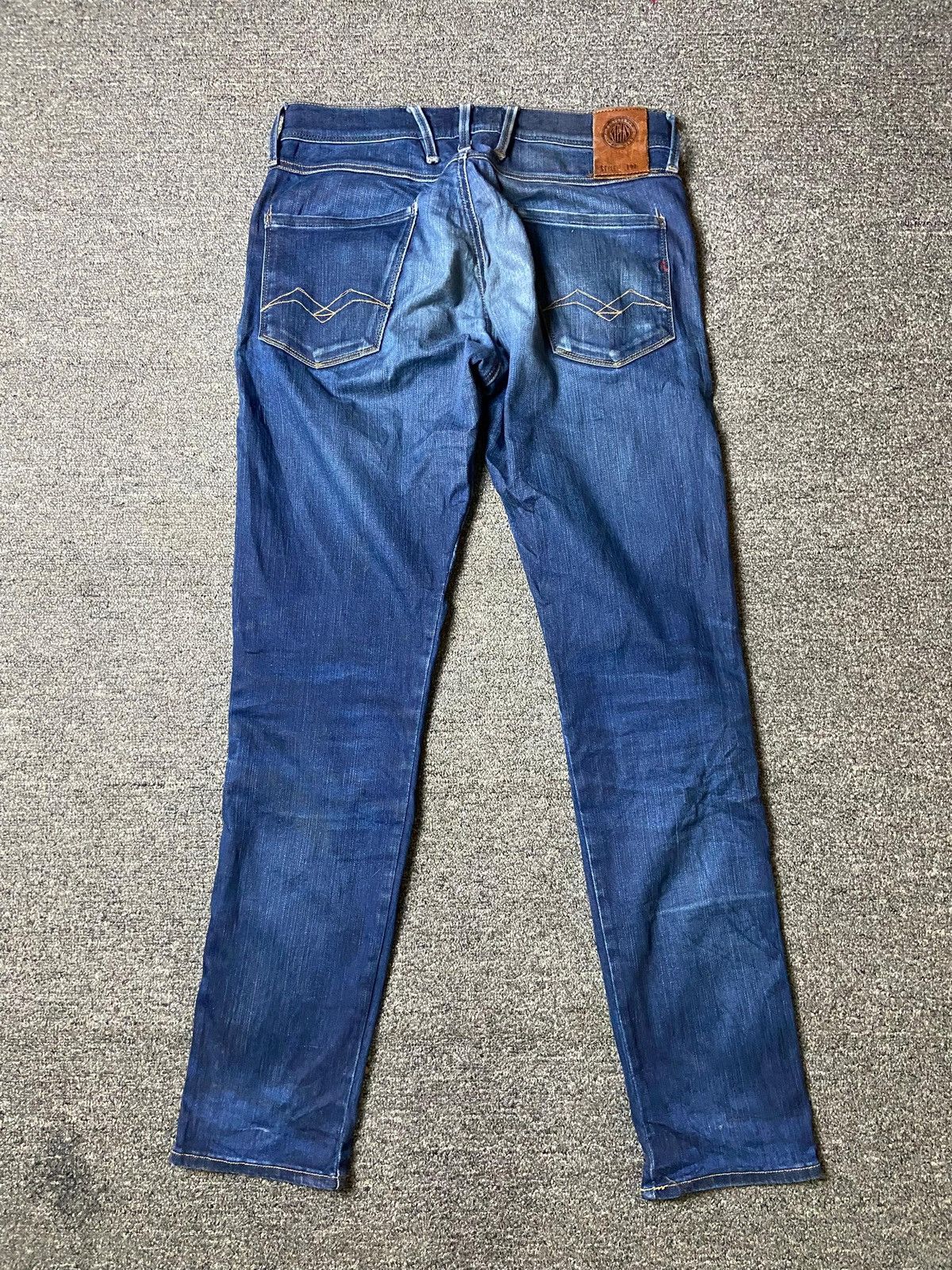 Replay × Vintage Replay Brand Regular Fit Denim Jeans (123) Size US 30 / EU 46 - 2 Thumbnail