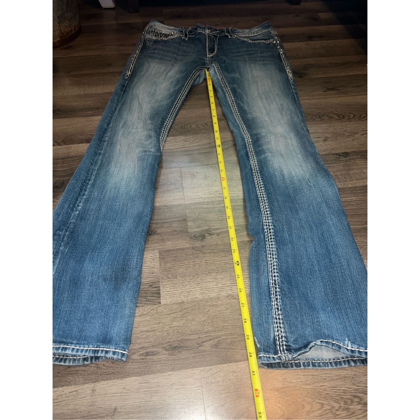 Rock Revival Rock Revival Kai Bootcut Jeans Woman’s Size 32 - See Descrip Size 32" / US 10 / IT 46 - 16 Thumbnail