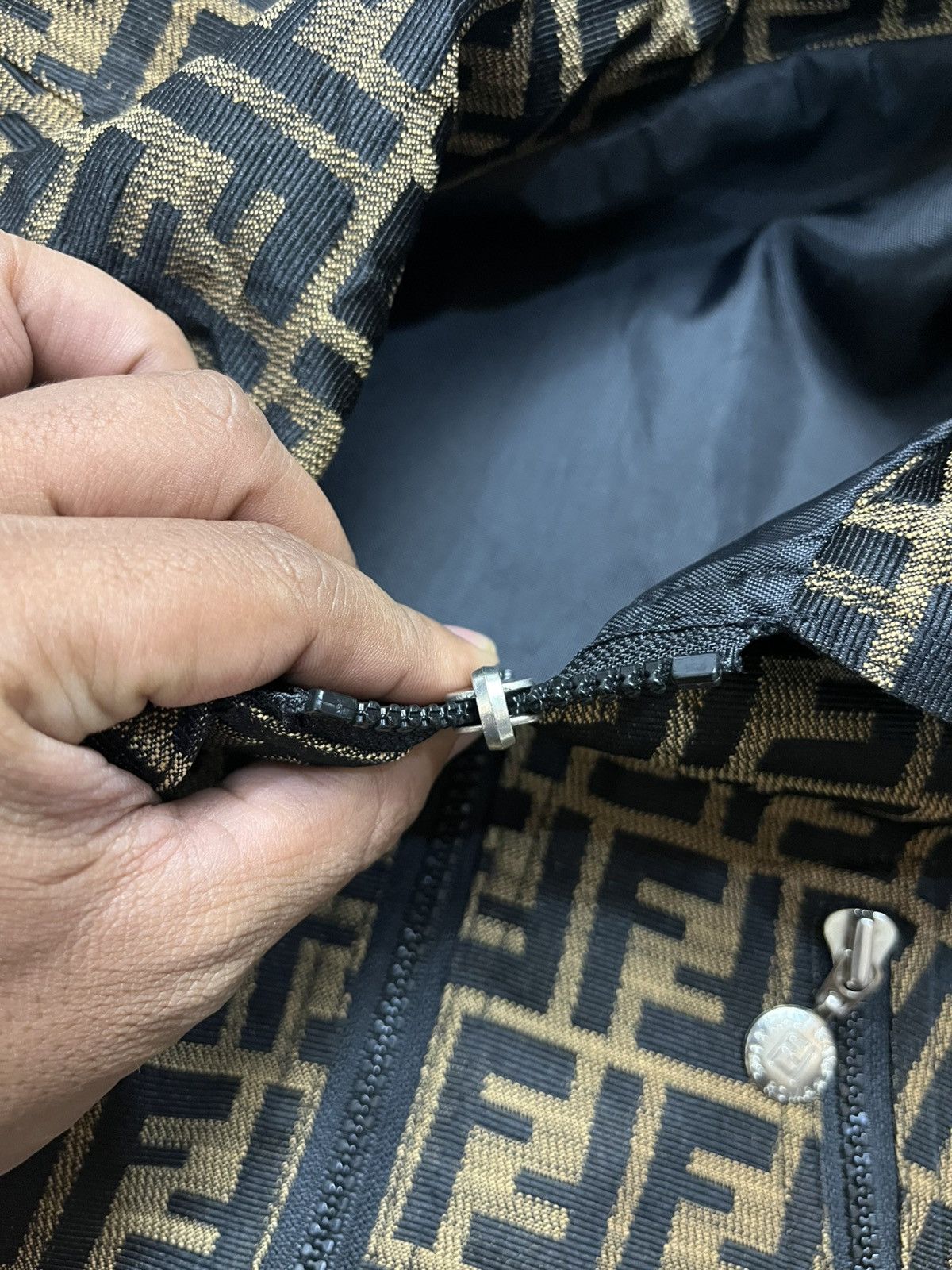 Fendi Fendi Monogram Zucca Reversible Jacket Size US L / EU 52-54 / 3 - 14 Thumbnail