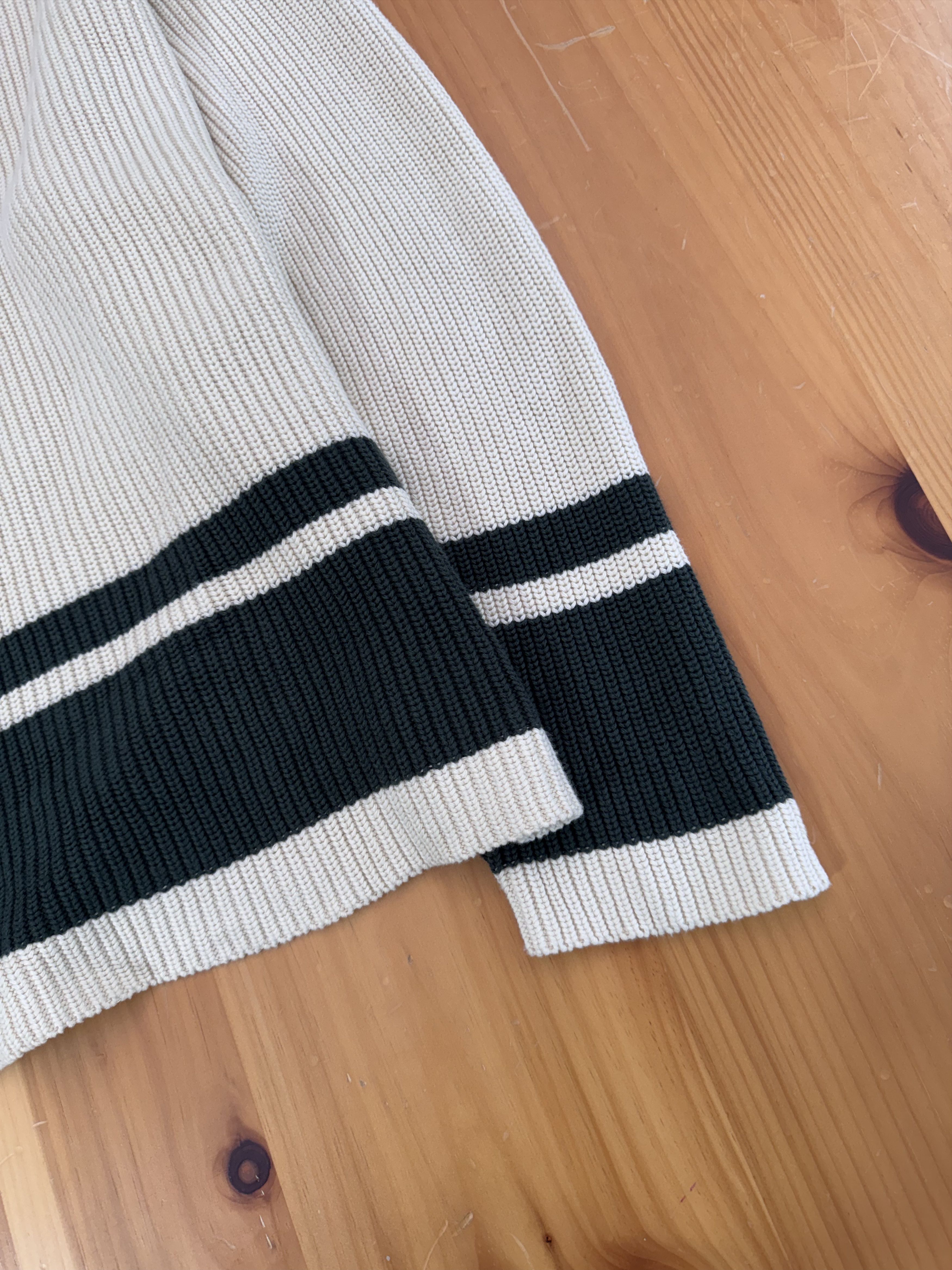 Stussy Stussy V Neck Stripe Sweater Knit Size US L / EU 52-54 / 3 - 2 Thumbnail