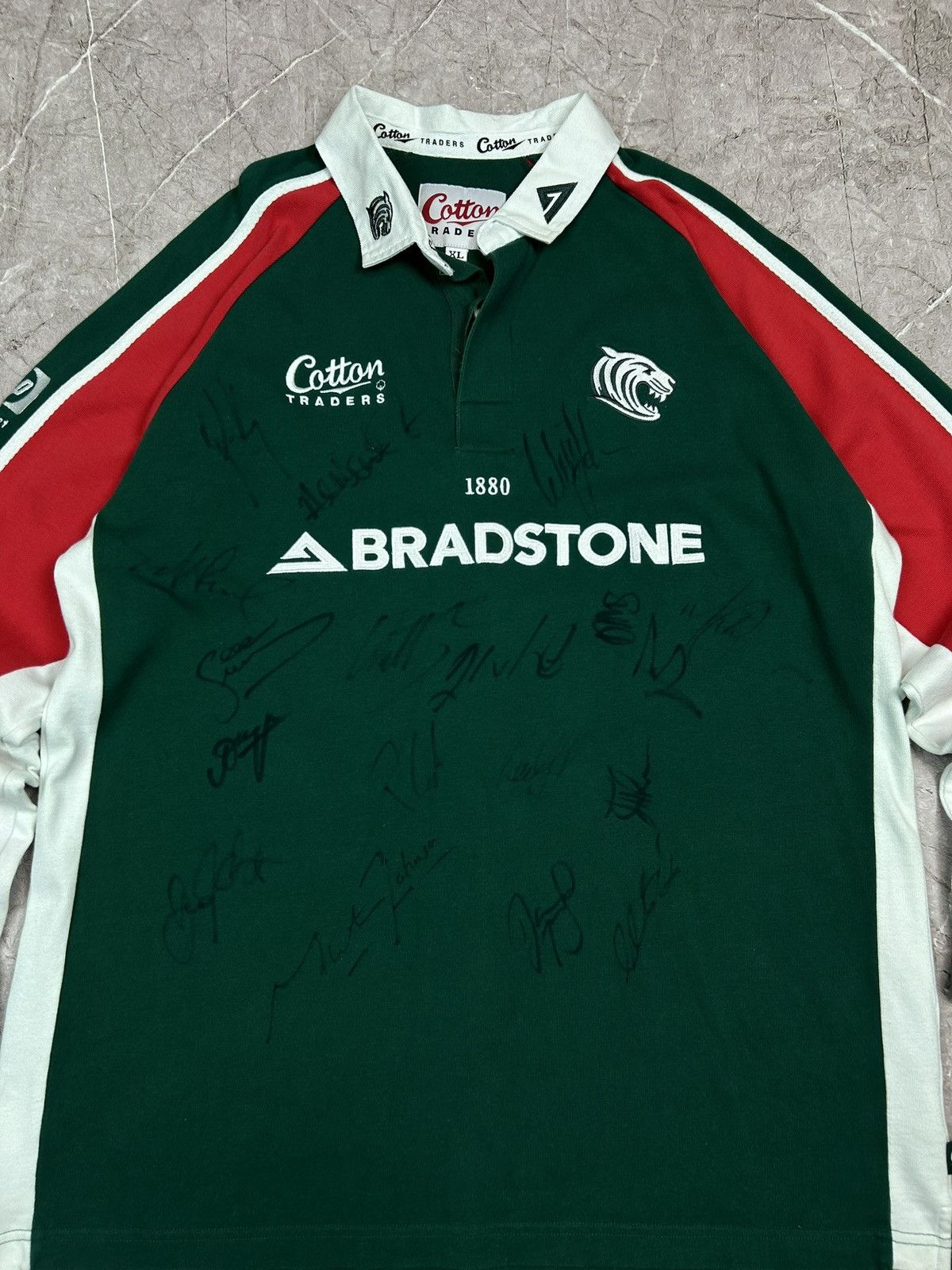 Cotton Traders × Vintage Cotton Trader Bradstone Leicester Tiger Long sleeve Size US XL / EU 56 / 4 - 2 Thumbnail