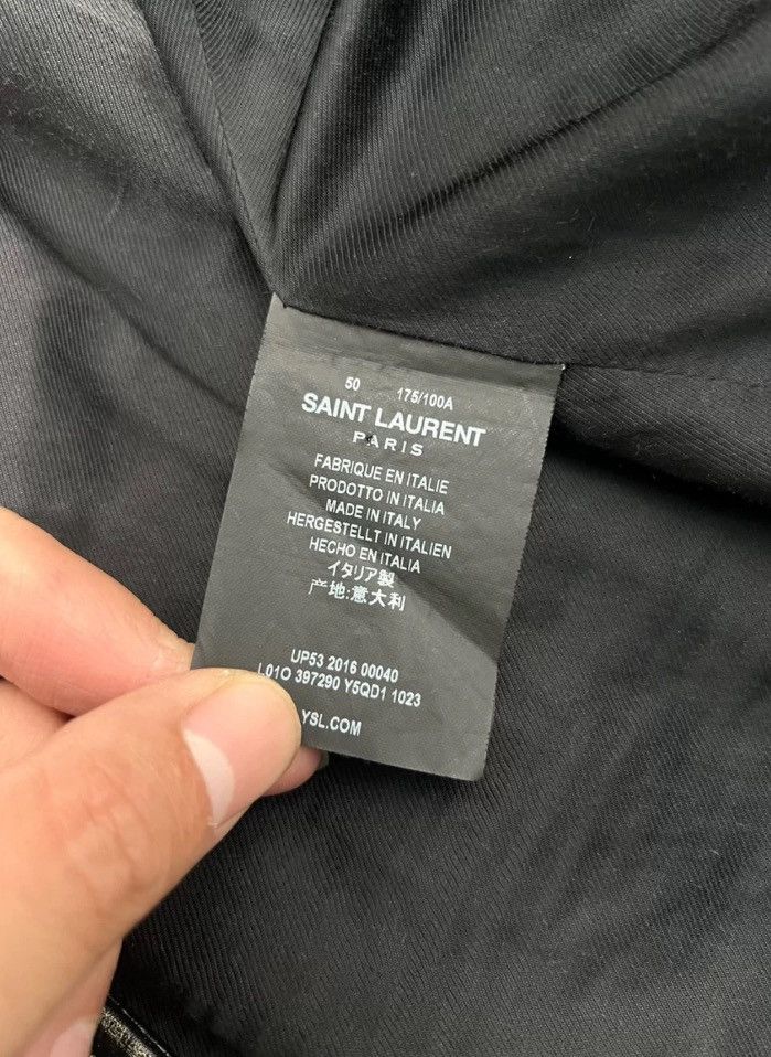 Santa Cruz Skateboards × Yves Saint Laurent Saint Laurent SLP genuine leather jacket 2412-Nextarrow Size US M / EU 48-50 / 2 - 5 Thumbnail