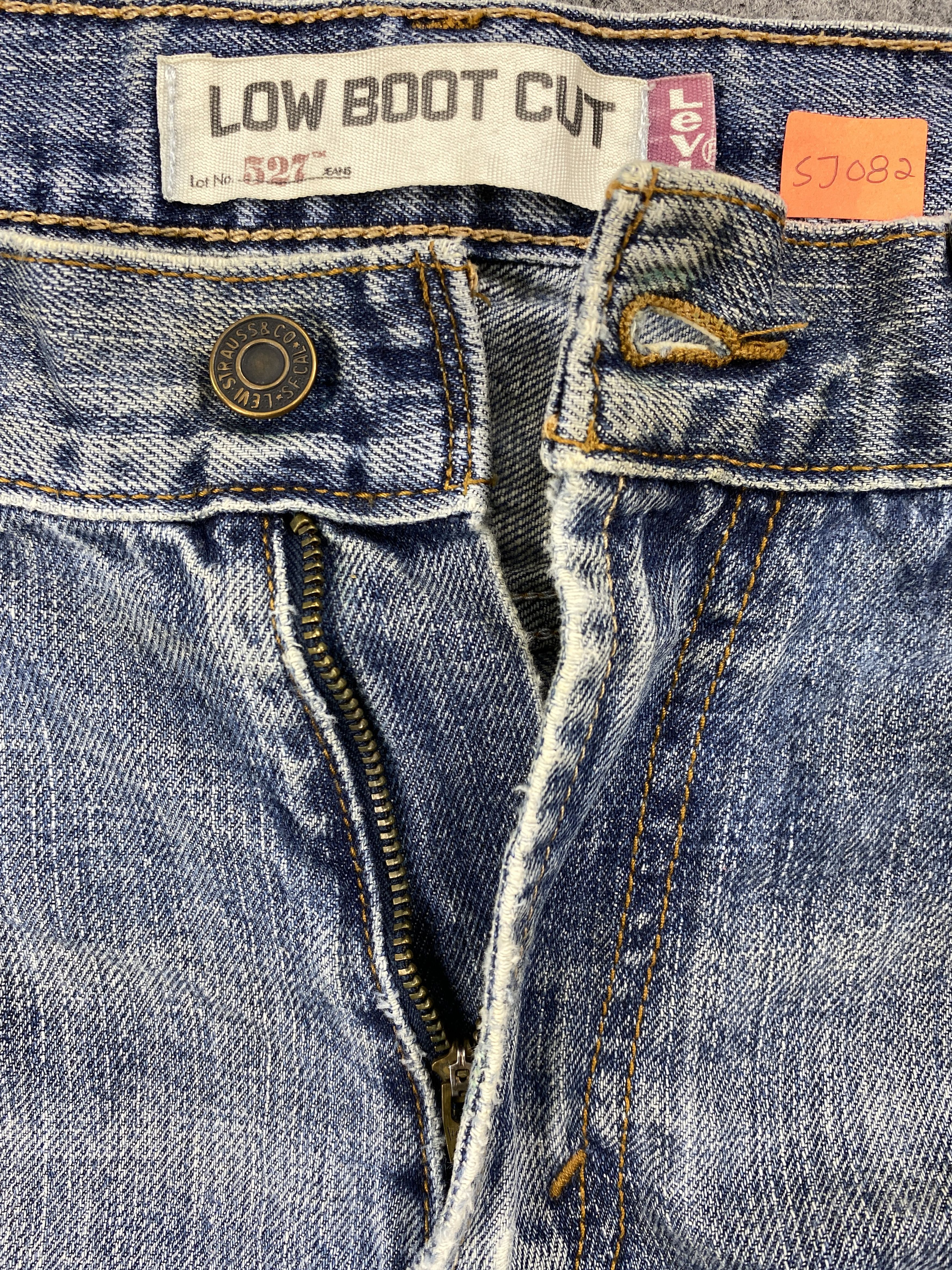 If Six Was Nine Vintage Levi's 527 fsixwasnine style Flare 33x32 Denim Size US 33 - 6 Thumbnail
