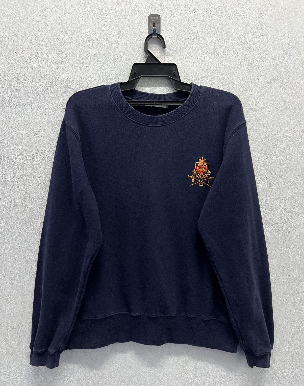 Ralph Lauren × Vintage FEMINIQUE RALPH LAUREN CLASSIC SWEATSHIRT Size US L / EU 52-54 / 3 - 1 Thumbnail