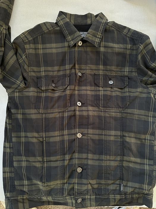 Vintage Stussy Garment Co. Authentic Work Gear - Flannel Jacket