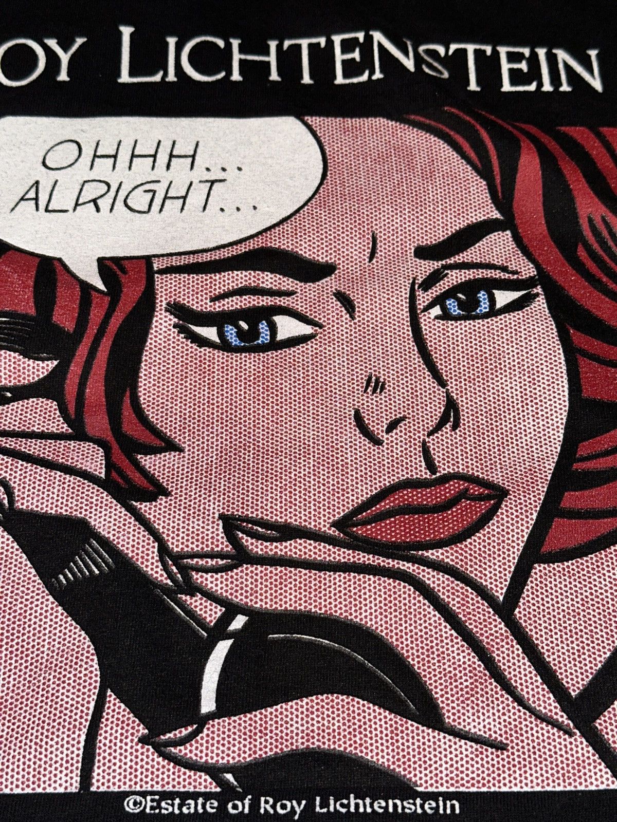 Other Vtg ROY LICHTENSTEIN Girl On Phone Pop Art Tee 2XL Size US XXL / EU 58 / 5 - 3 Thumbnail