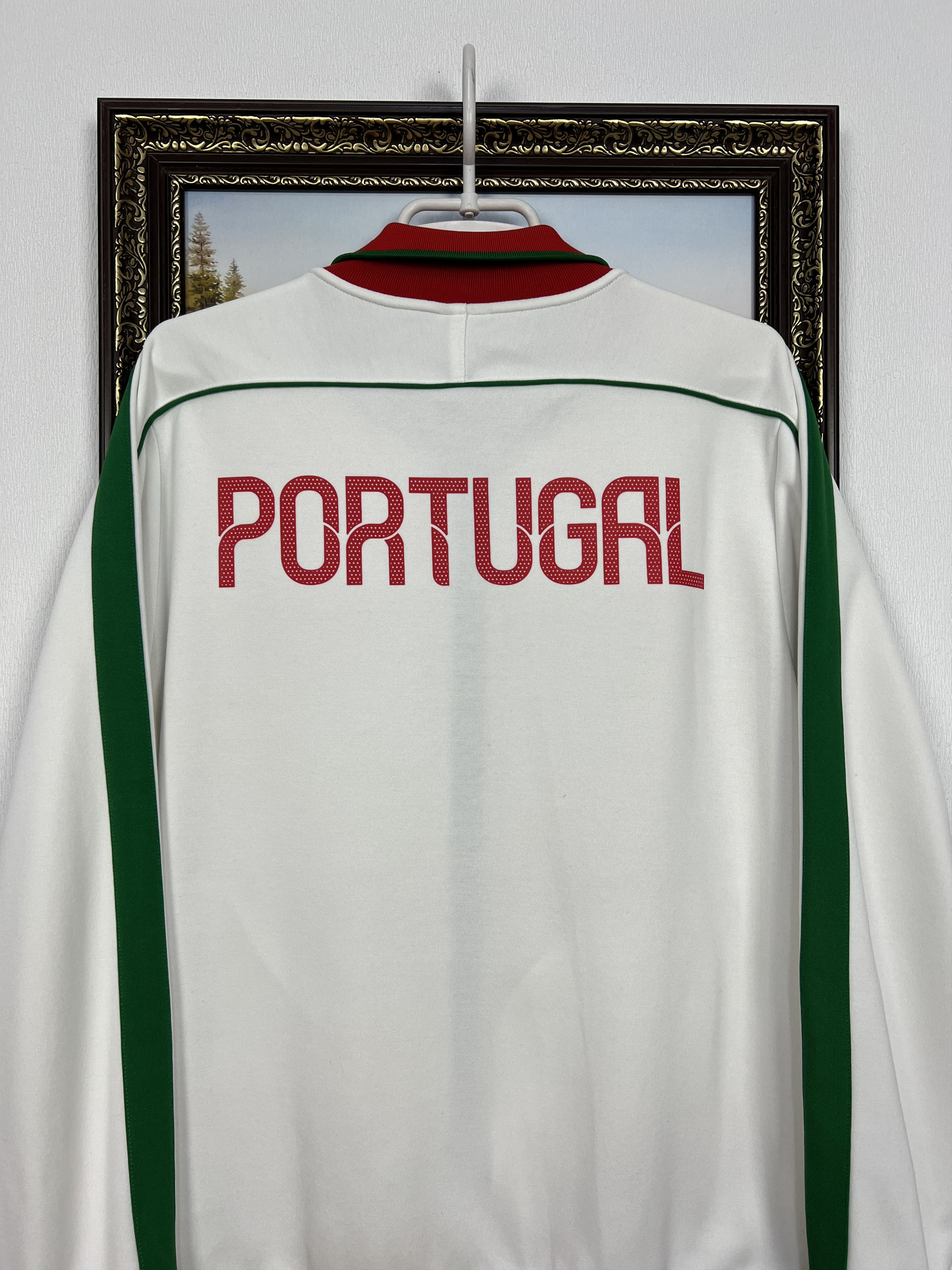 Nike Vintage Nike Portugal Football White Jacket Soccer Mens Size US M / EU 48-50 / 2 - 12 Thumbnail