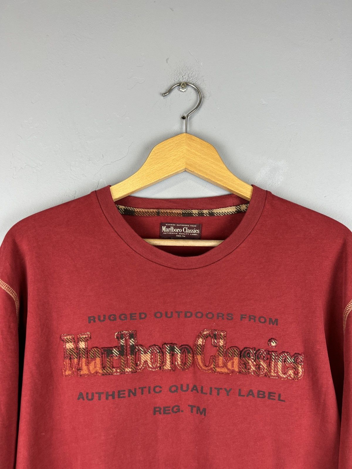Marlboro × Marlboro Classics × Vintage Vintage Marlboro Classic long sleeve y2k Size US XXL / EU 58 / 5 - 3 Thumbnail