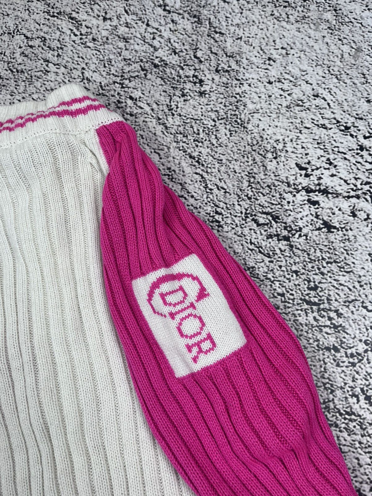 Japanese Brand Vintage Y2K Logo Knit Cable Zip Up Japanese Sweater Size M / US 6-8 / IT 42-44 - 7 Thumbnail