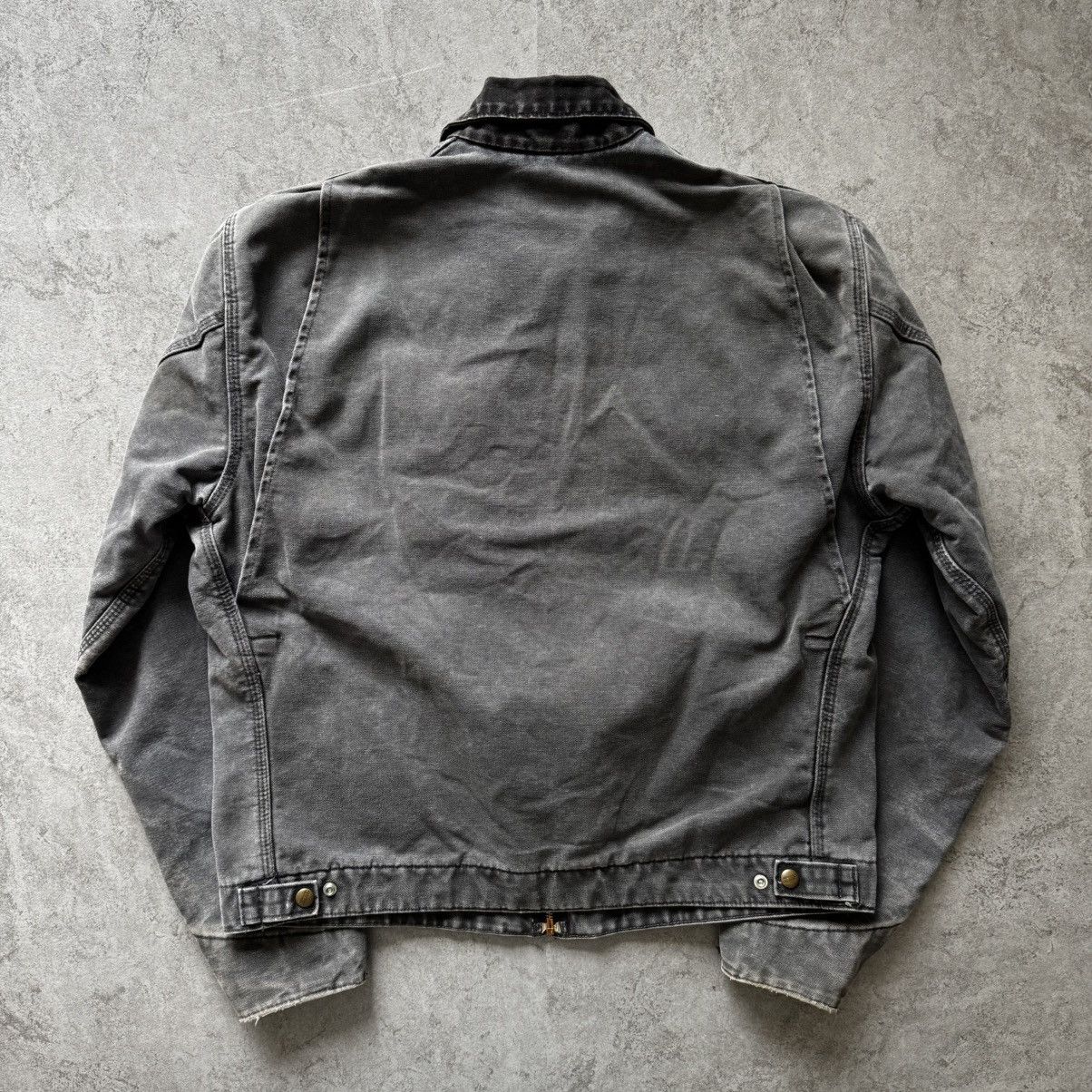 Carhartt × Vintage Vintage faded black/gray PTL Carhartt detroit jacket Size US L / EU 52-54 / 3 - 5 Thumbnail