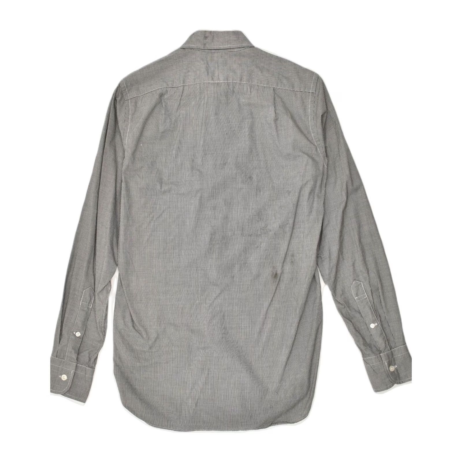 J.Crew J. CREW Mens Ludlow Shirt XS Grey Check Cotton Size US XS / EU 42 / 0 - 2 Thumbnail