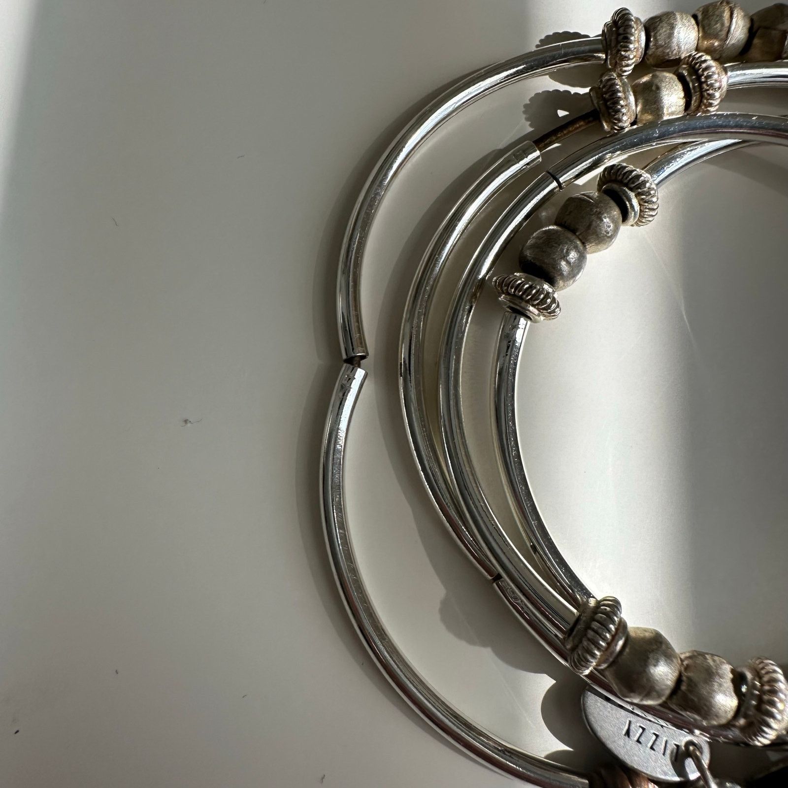 Other Silver Convertible Wrap Bracelet Necklace Lizzy James Size ONE SIZE - 5 Thumbnail