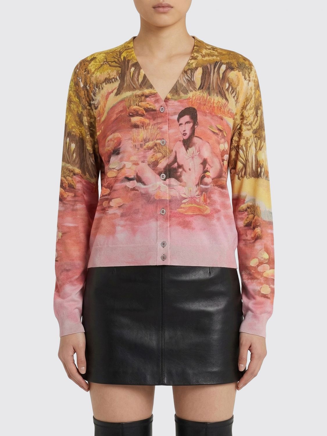 Versace Versace Sweater Woman Multicolor Size S / US 4 / IT 40 - 1 Thumbnail