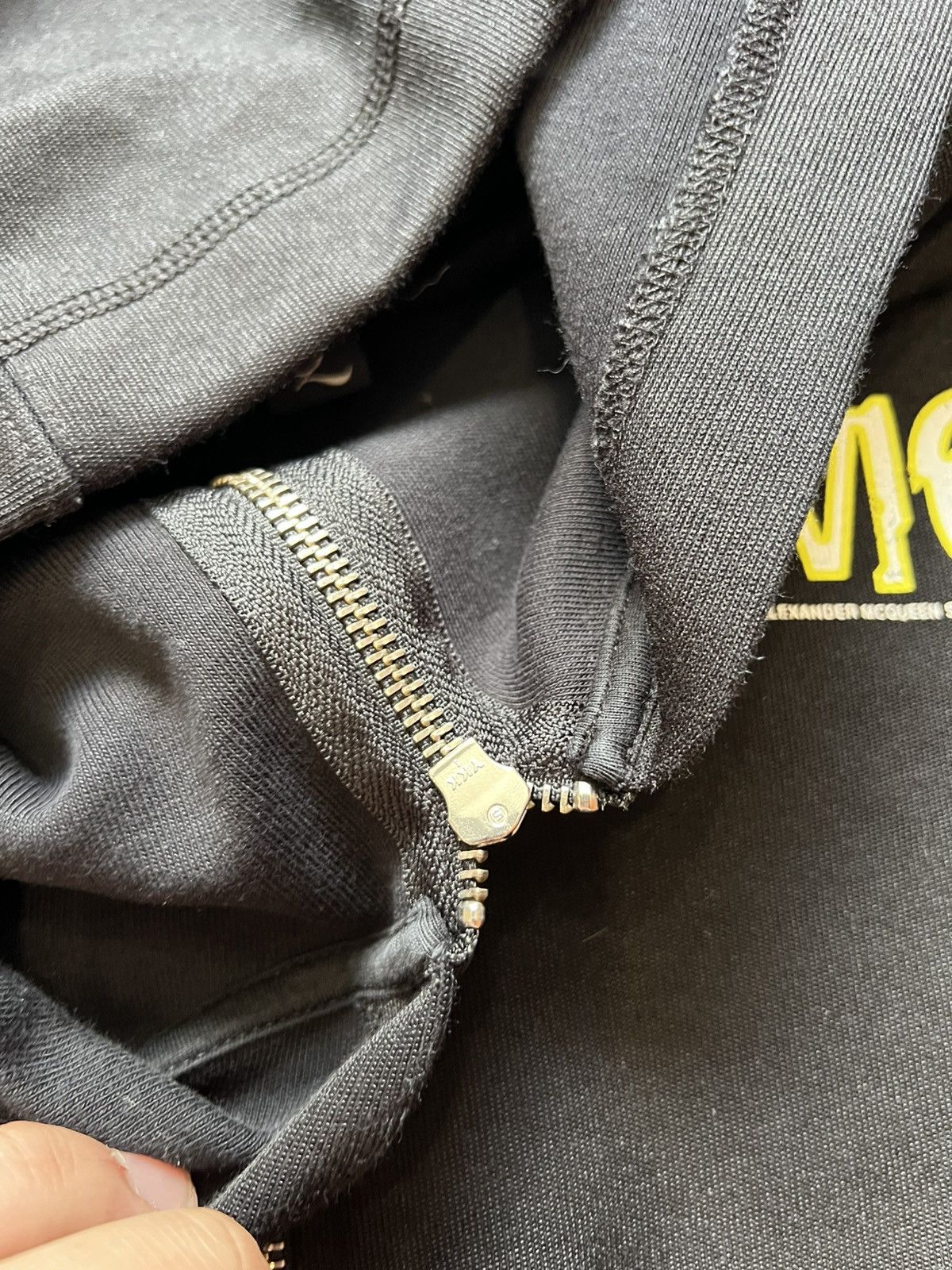 Alexander McQueen SS15 Alexander McQueen Zip Hoodie Black Size US XL / EU 56 / 4 - 9 Thumbnail
