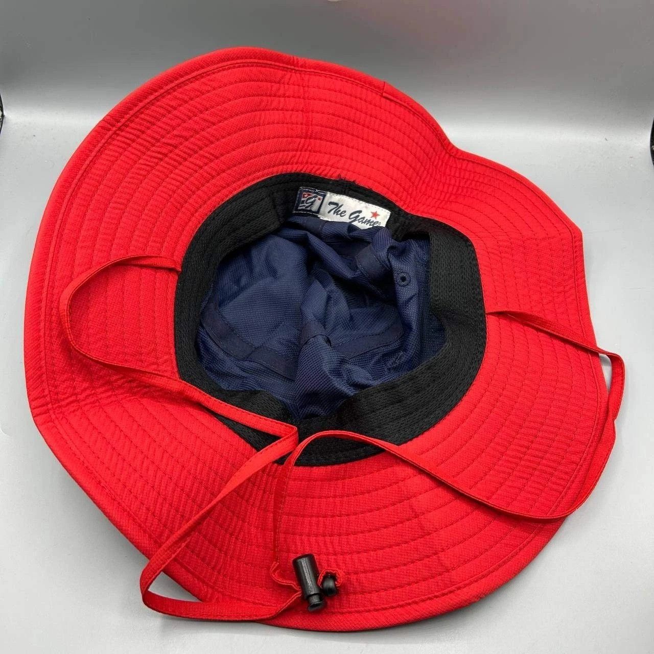 The Game The Game Hat Men Blue Red Blank Plain Ultralight Boonie Size ONE SIZE - 7 Thumbnail