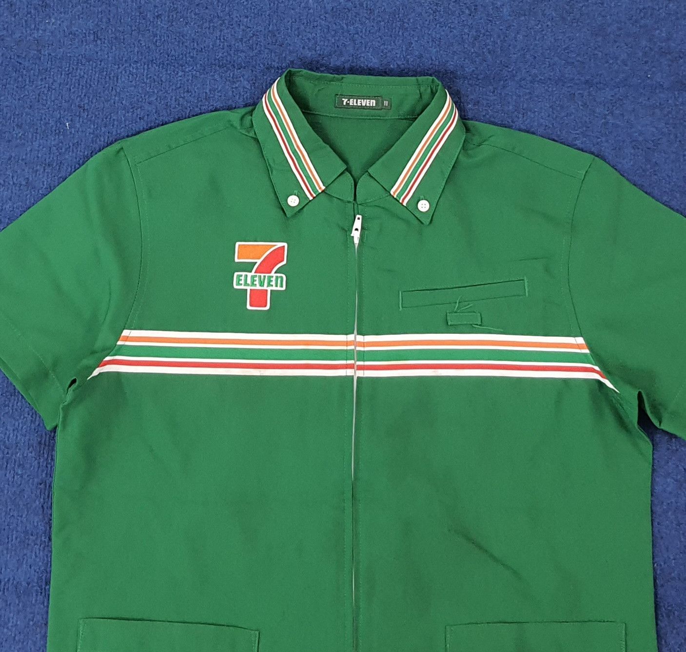 Japanese Brand Vintage 7 Eleven Japan Staff Uniform C223N16 Size S / US 4 / IT 40 - 2 Thumbnail