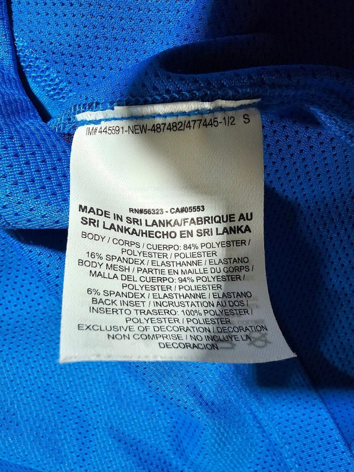 Nike Nike Pro Combat Shirt Mens L Blue Drifit Short Sleeve Fitted Size US L / EU 52-54 / 3 - 12 Thumbnail