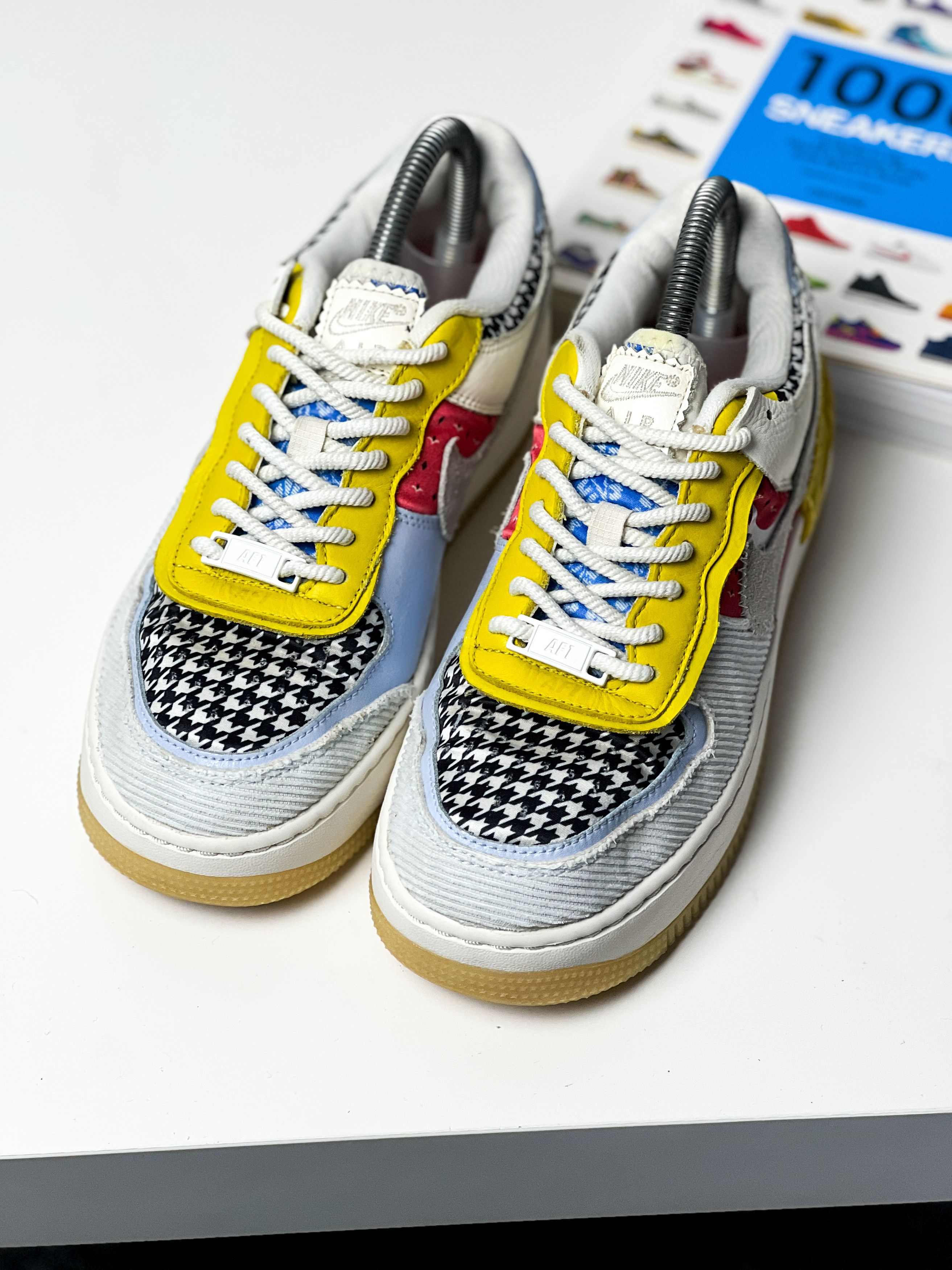 Nike Nike Air Force 1 Shadow "Multi Print Houndstooth" ` Size US 8.5 / IT 38.5 - 4 Thumbnail