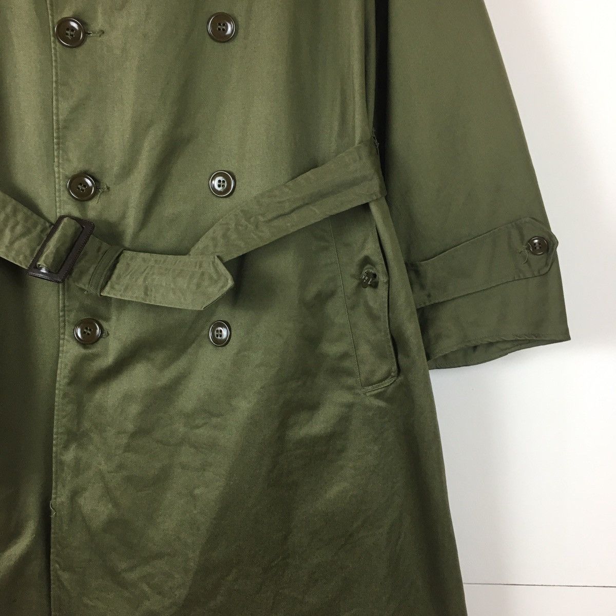 Vintage Vintage Military 50s Inspector Overcoat By Tipton INC Size US L / EU 52-54 / 3 - 4 Thumbnail