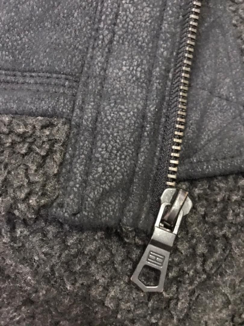 Tommy Hilfiger 💥Tommy Sheepskin Fur Winter Zipper Jacket Size US L / EU 52-54 / 3 - 10 Thumbnail