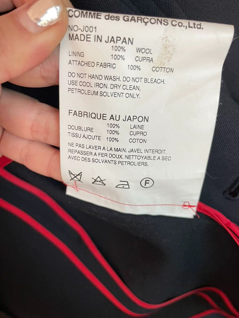 Comme des Garcons Comme Des Garcons Dark blue suit Size XS / US 0-2 / IT 36-38 - 6 Thumbnail