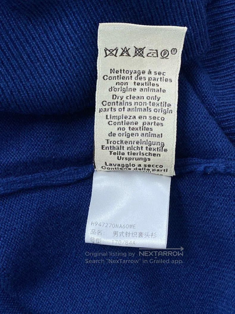 Hermes Hermes Turtleneck Knit Top, Scholar Blue Size US M / EU 48-50 / 2 - 8 Thumbnail