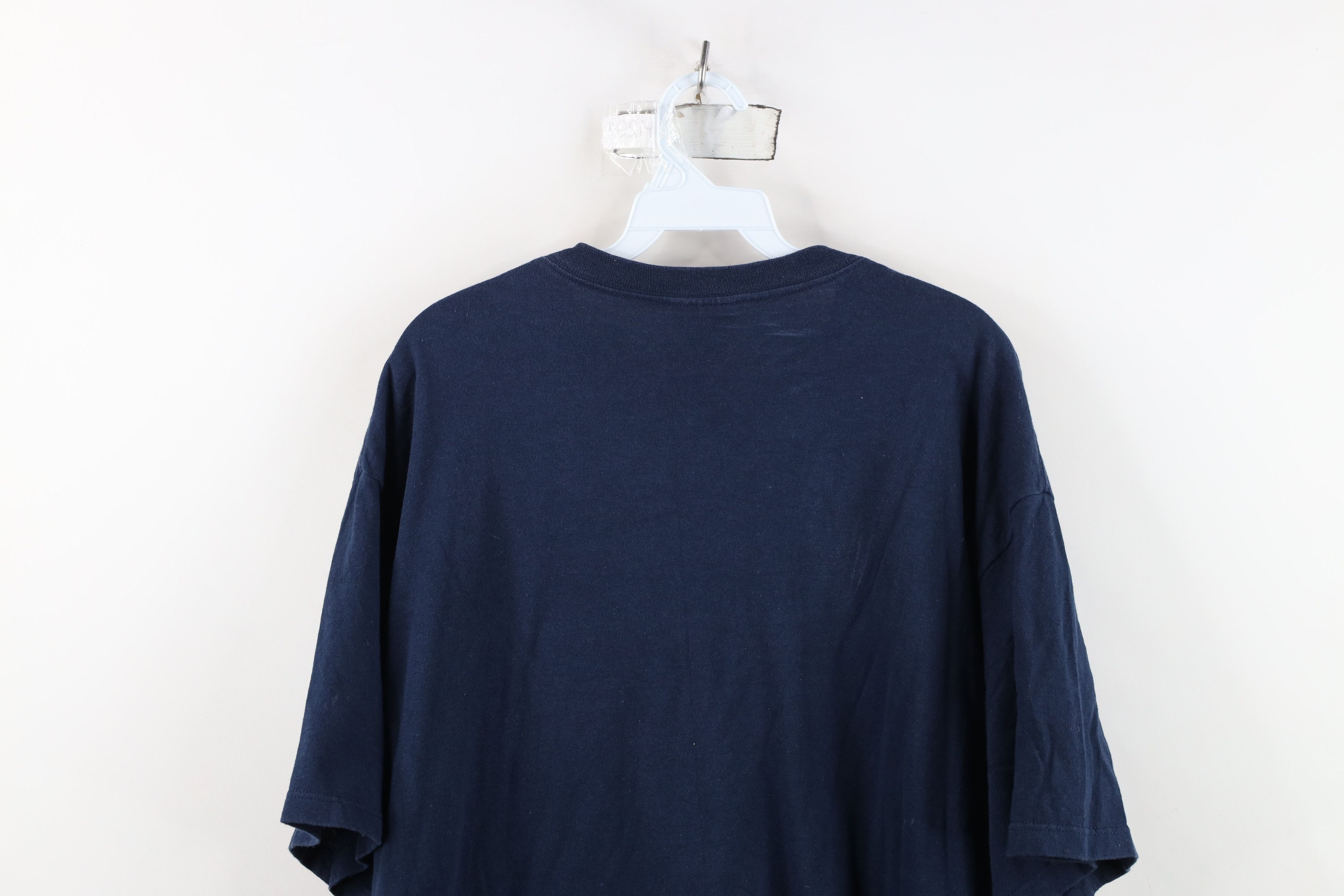 Nike Vintage 90s Nike Baggy Travis Scott Mini Swoosh T-Shirt USA Size US L / EU 52-54 / 3 - 13 Thumbnail