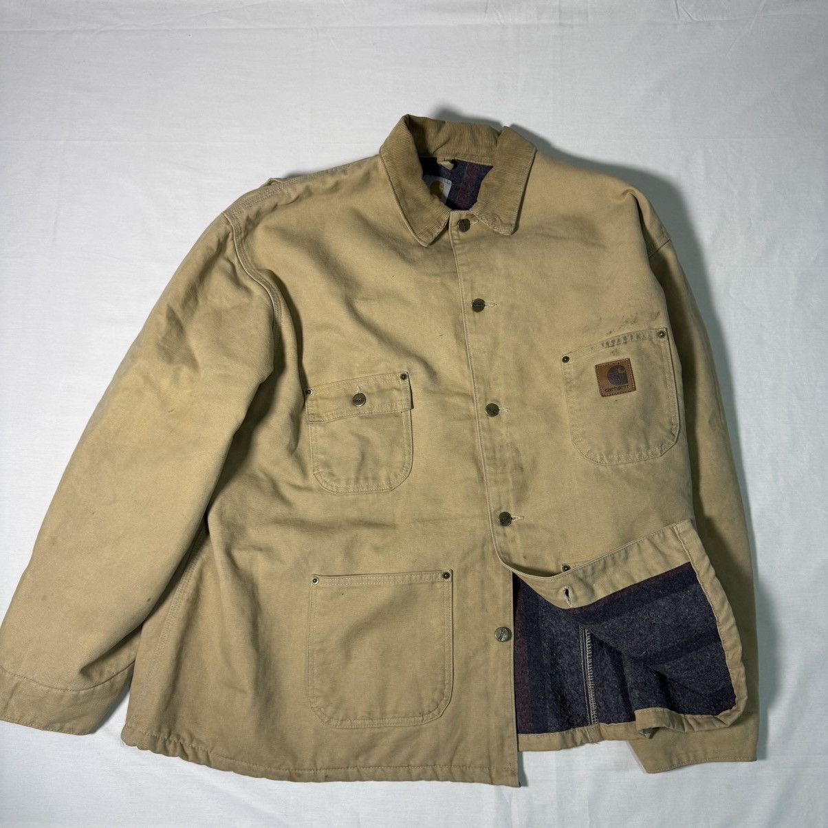 Carhartt Carhartt Duck Chore Jacket (Blanket-Lined) Size US XXL / EU 58 / 5 - 1 Thumbnail