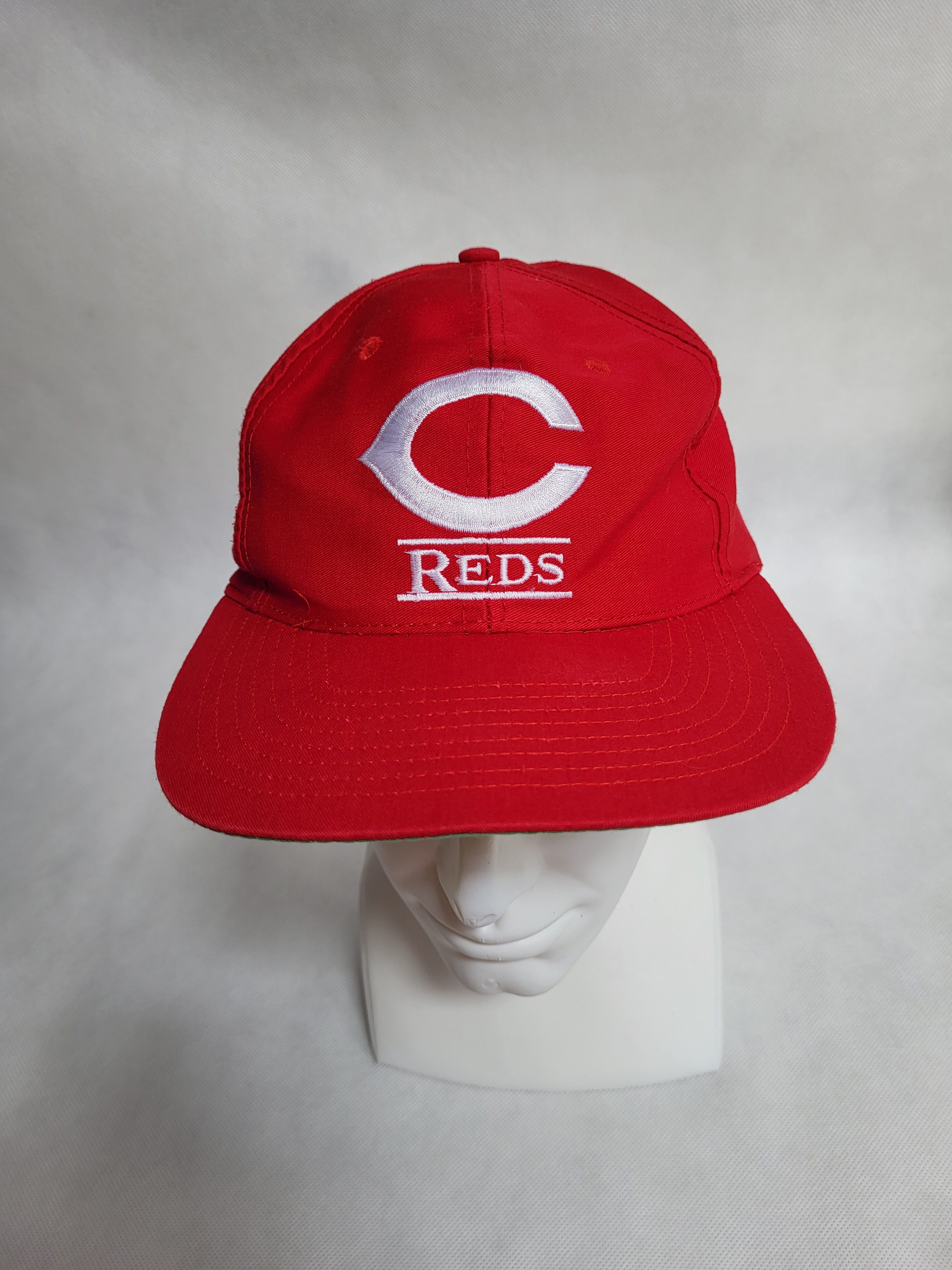 MLB Vintage 90's Embroidered Cincinnati Reds MLB Baseball Cap Size ONE SIZE - 2 Thumbnail