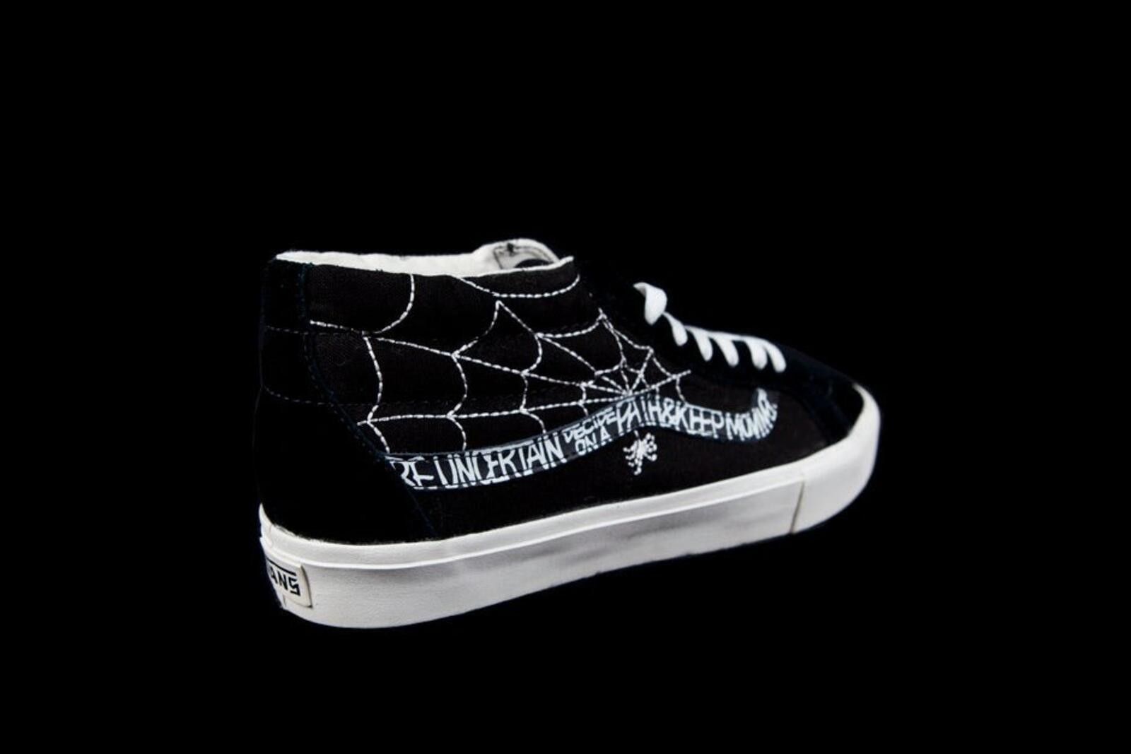 Vans Vans x WTAPS Sk8-Mid S Syndicate Black VN-0LYRBA2 US11 Size US 11 / EU 44 - 4 Thumbnail